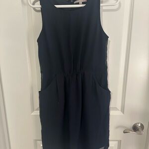 GAP Black Sleeveless Mini Dress
